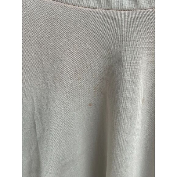 Vintage Vanity Fair Cream Nylon Slip Dress Nightgown Size 2 Lace Trim Cottage - Picture 9 of 12